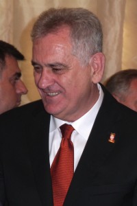 Adrija Zlatic bronze London 2012 Team Serbia President Nikolic
