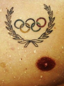 Olympic Tattoo Chest