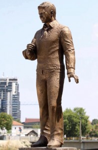 Tose Proeski Skopje Statue Macedonia