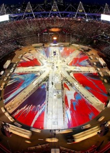 London 2012 Olympic Stadium Closing WIld Rooster