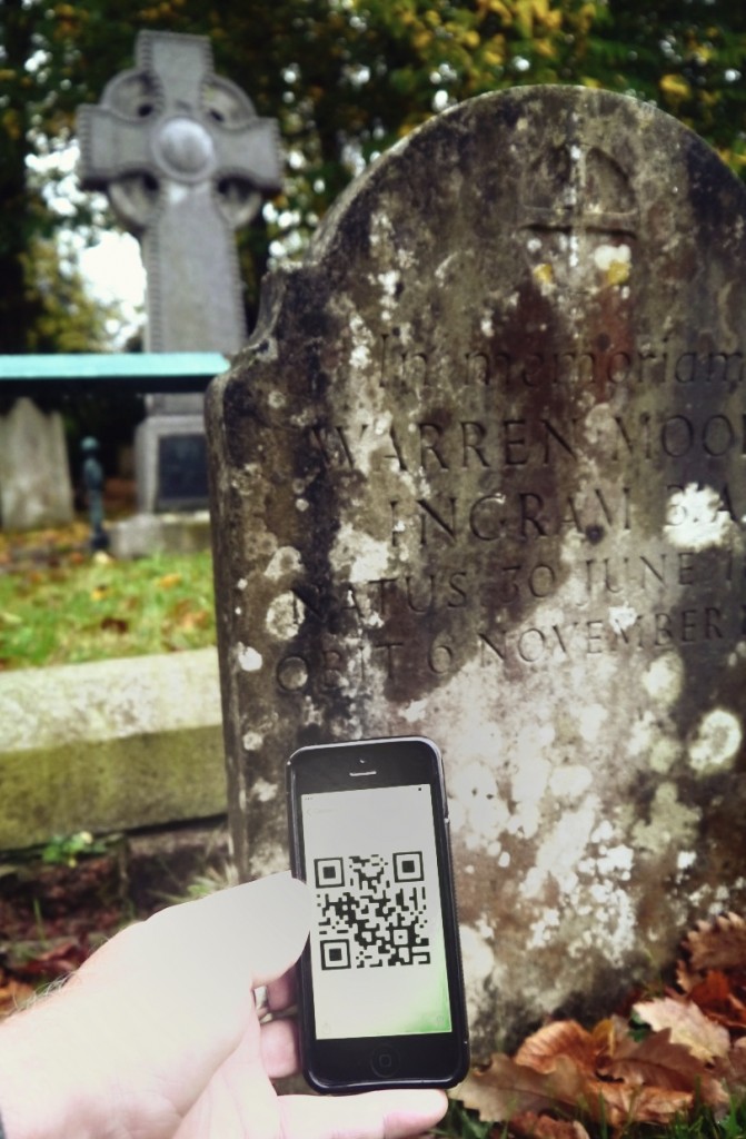 grave QR codes